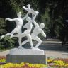 Советская скульптура Спортсмены